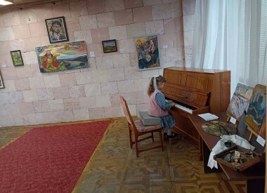 Участь у відкритті персональної виставки