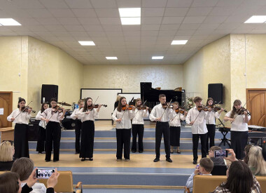 Звітний концерт фортепіанного та скрипкового відділів