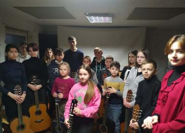 На народному струнному відділі проведено технічний залік
