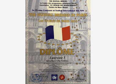 «Зірки Парижу» THE FESTIVAL BRIDGES IN PARIS