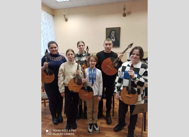 Технічний залік на народному струнному відділі
