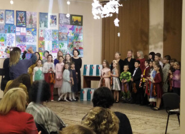 "Зимова фантазія"в Полтавській галереї мистецтв (художньому музеї) ім.М.Ярошенка