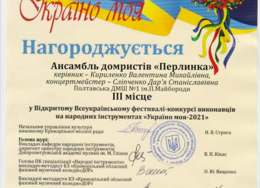 Чергові перемоги в онлайн конкурсах!!!