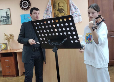 Майстер клас в Полтавському музичному коледжі ім.М.В.Лисенка