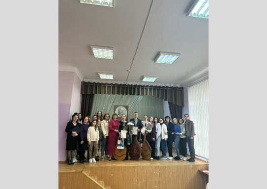 Концерт заслуженого артиста України Тараса Яницького та вихованок його класу