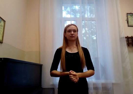 Вітаємо переможицю Всеукраїнського фестивалю-конкурсу "Обдарована молодь 2021" Торяник Валерію