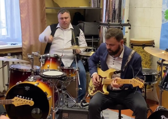 Андрій Щербина Cover Stevie Wonder Superstition ансамбль ДМШ№1
