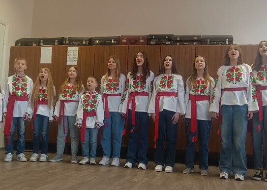 Номери від вокально-хорового відділу на «День примирення»