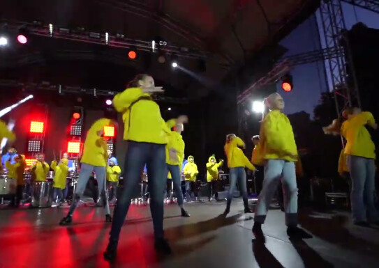 «Живі барабани» і Dj Jedy ТНТ Барви Я люблю Полтаву день міста Полтава 2019