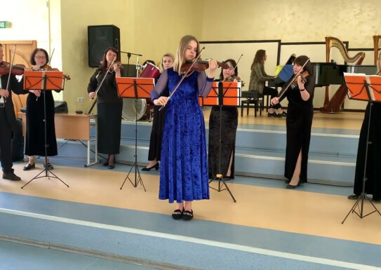 «Привіт коханню» - Кіра Дрьомова. Звітний концерт школи