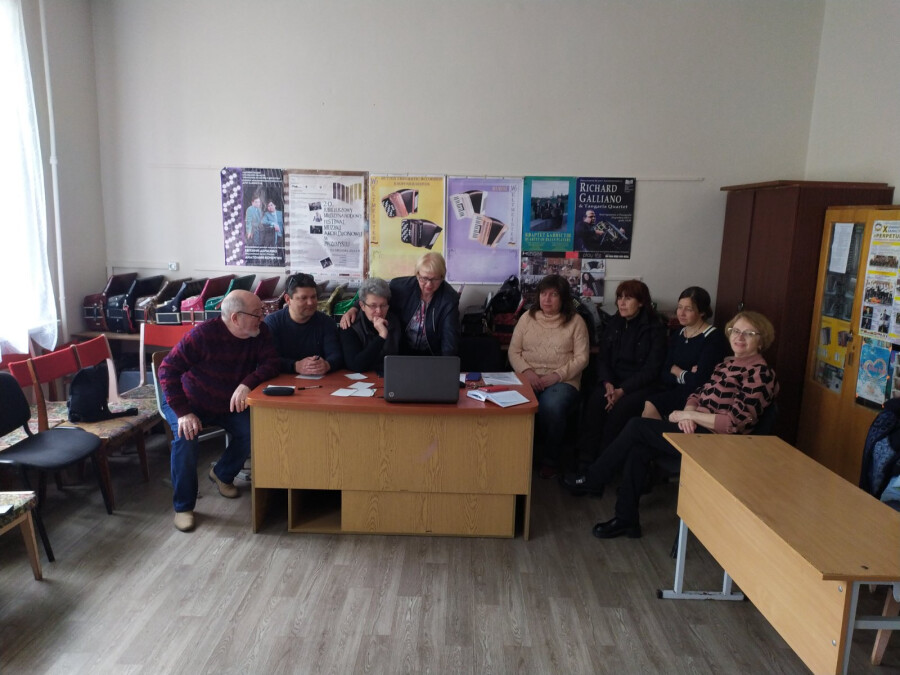 Випускний іспит народного відділу (баян, акордеон)